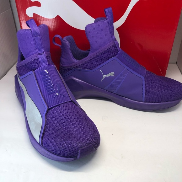 Puma Fierce Culture Surf Electric Purple Silver Sneakers Women’s Size 7.5 - Picture 6 of 7